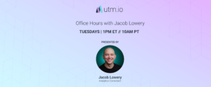 Office Hours with Jacob Lowery