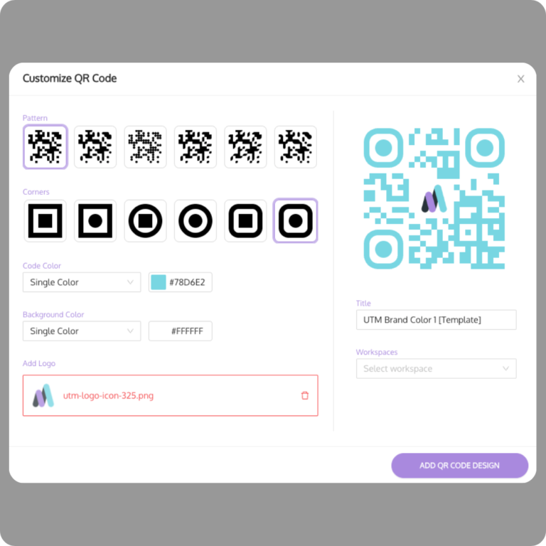 Creating Qr Code Uiimage Custom Design QR Code Generator (w/ Auto UTM Parameters)